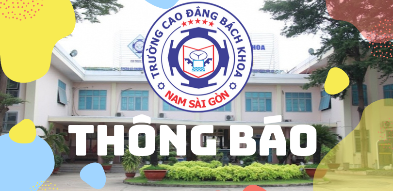 Thông Báo Trường Cao Dẳng Bách Khoa Nam Sài Gòn